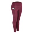 thumbnail image 1 of Collants de Compression pour Femmes Pantalons de Yoga de Sport Couche de Base Pantalons Longs de Course avec Poche, 1 of 3