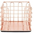 thumbnail image 4 of 3-Pc Set Rose Gold Office Supplies Desk Organizer Sticky Note Pen Letter Holder, 4 of 5