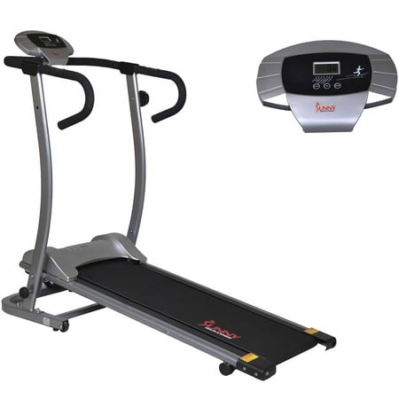 Sunny Health and Fitness SF-T1409M Magnetic Manual Treadmill