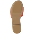 thumbnail image 5 of Journee Women's Maria Slip on Metallic Beaded Flat Slide, 5 of 8