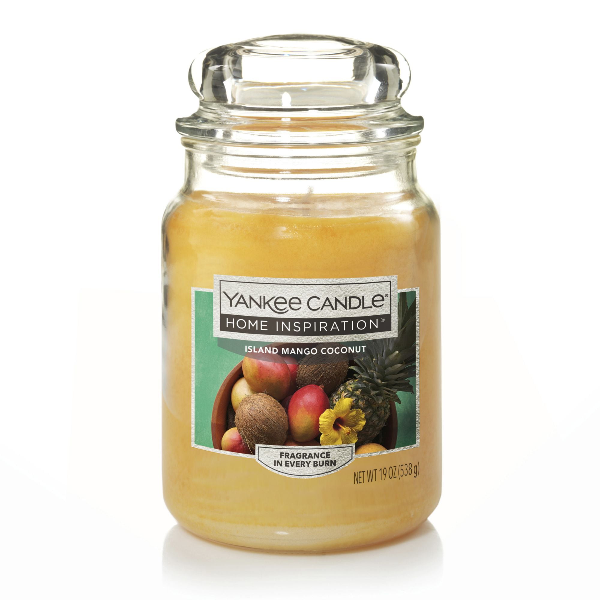 Yankee Candle Jar Candle, 19 oz. Island Mango Coconut