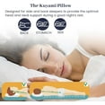 thumbnail image 2 of Kuyami Pillow, The Kuyami Pillows,Bed Pillows Standard Size Set of 2,Home & Hotel Bed Pillows,Shape Retention for Side,Back or Stomach Sleepers,Breathable,Soft,Fluffy,and Cool (4, Standard (17x26in)), 2 of 7