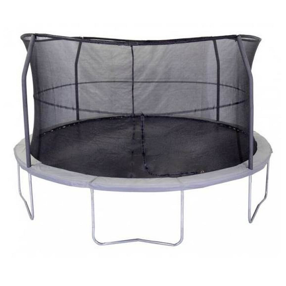 JumpKing 15foot Trampoline and Enclosure System (6 Legs and 4 Poles