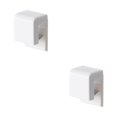 thumbnail image 3 of bedienty Wall Mounted Toothpaste Clip Self Adhesive Holder Multi-purpose Storage Rack White 2Set, 3 of 6