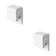 thumbnail image 3 of Injueey Wall Mounted Toothpaste Clip Self Adhesive Toiletries Rack Cleaning Cream Storage Punch-free Organizer Holder Multi-purpose Blanco 2piezas, 3 of 6