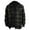 Green_002, variant on Heavy Thick Flannel Plaid Jacket Men Sherpa Fleece Lined Loose Fit Hooded Coat Fall Winter Warm Zipper Quilted Outwear Green XL