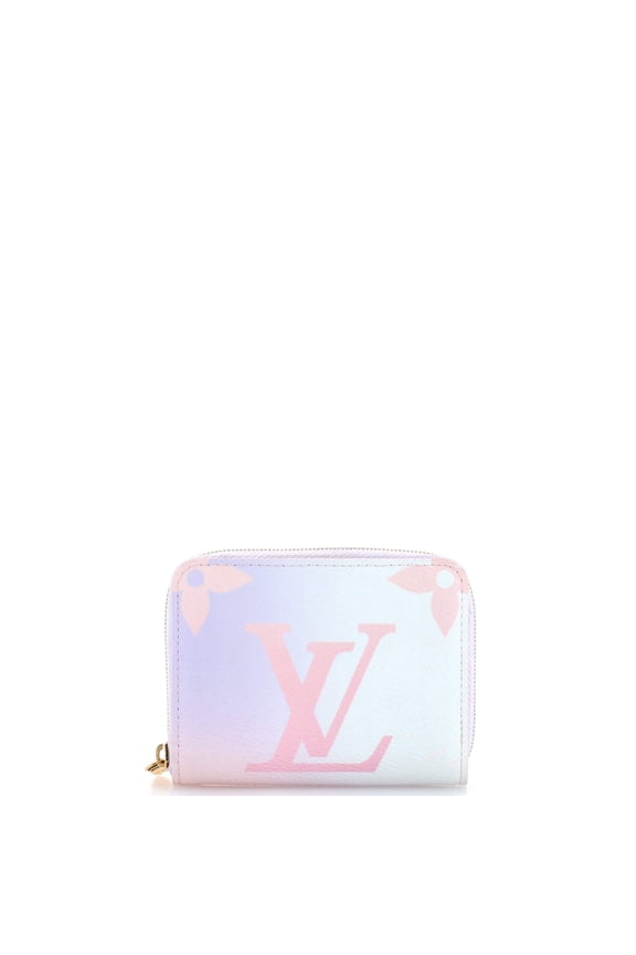 Pre-Owned Zippy Coin Purse Spring in the City Monogram Giant Canvas By Rebag