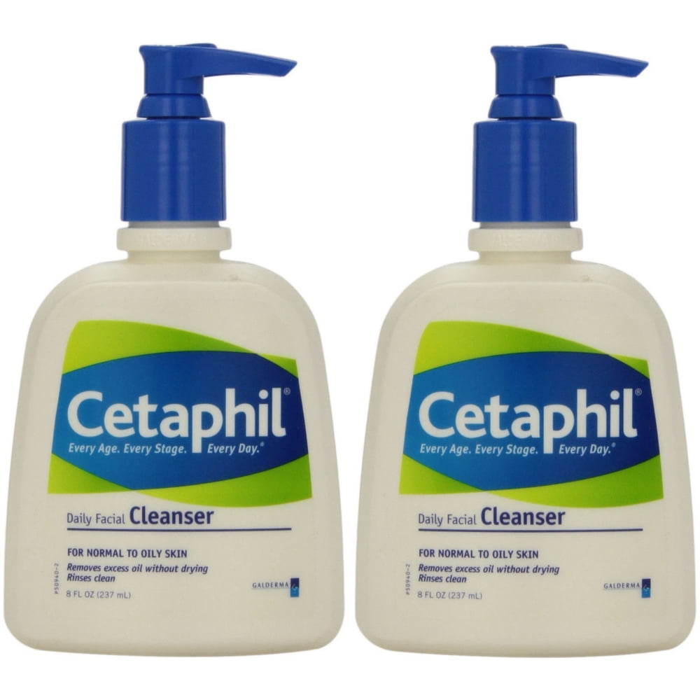 2 Pack Cetaphil Daily Facial Cleanser For Normal To Oily