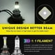 thumbnail image 2 of 4-Side LED Headlight Kits 2800W 200000LM Bulbs 6000K Car LED Headlight Bulbs Auto Led Headlamp LED Light Car Accessories, 2 of 5
