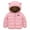 Pink, variant on Ketyyh-chn99 Toddler Lightweight Cotton Jacket Baby Boy Girl Baseball Varsity Jacket Toddler Fleece Jacket Baby Boys Girls Hooded Zipper Warm Spring Autumn Outerwear Coat Size for 18-24 Months,Black
