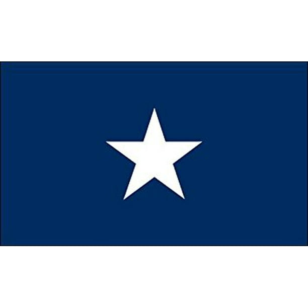 Bonnie Blue Flag Sticker Decal Historic Texas Flag Blue W White Star Size 3 X 5 Inch Walmart Com Walmart Com