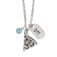 thumbnail image 3 of Ensemble de 6 Colliers d'Amitié Créatif Collier Charme Pizza Pendentif Collier, 3 of 10