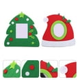 thumbnail image 3 of 2Pcs Christmas Theme Photo Frame Christmas Tree Hanging Pendant Ornament, 3 of 9