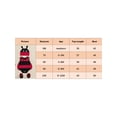 thumbnail image 3 of Raccmtaty 4-Piece Baby Ladybug Costume Halloween Set Cute Sleevesless Round Neck Romper Wing Hat Socks Cosplay Clothes, 3 of 9