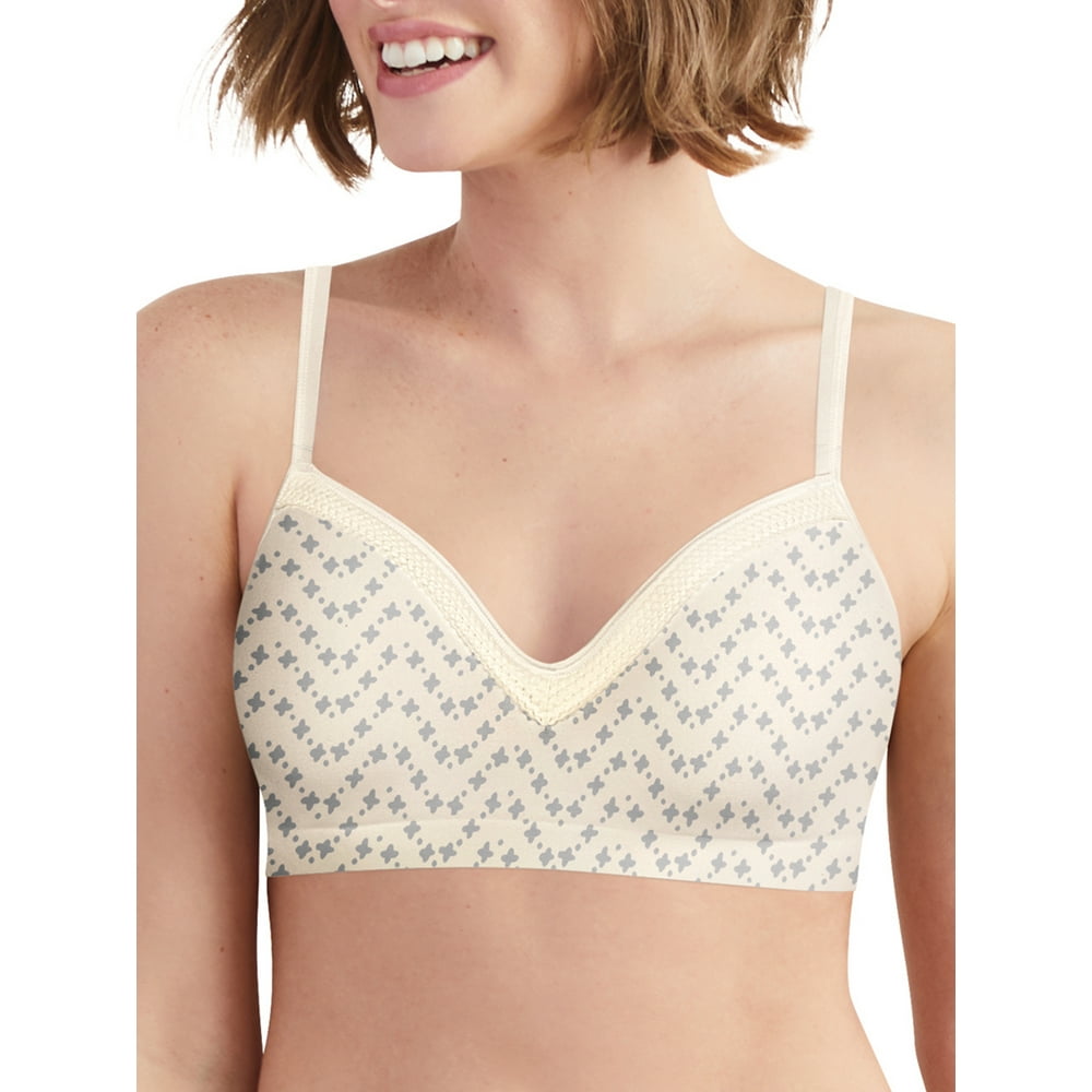Hanes - Women's SmoothTec ComfortFlex Fit Lace Wirefree Bra, Style G199 - Walmart.com - Walmart.com