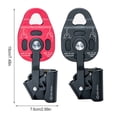 thumbnail image 2 of Ascender Lifting Pulley 4KN Climbing Locking Lifter Towing Hauling Mountaineering Rappelling Outdoor Safety Smooth Emergency Professional Hitch Towing Red, 2 of 6