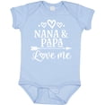 thumbnail image 3 of Inktastic Nana Papa Love Me Grandkids Boys or Girls Baby Bodysuit, 3 of 5