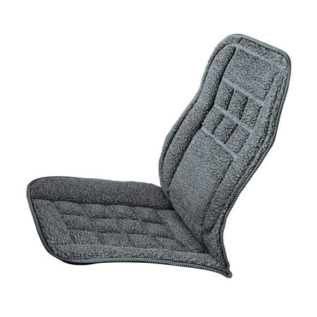 Car Seat Back Lumbar Support Cushion, Thick Plush Padding for Comfort on Any Length Trip, One-Size, (Best Car Seat For Long Road Trip)