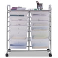 thumbnail image 1 of Patiojoy 12 Drawer Rolling Storage Cart Organizer, 1 of 6