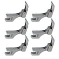 thumbnail image 3 of Zipper Presser Foot, Simple Operation Stainless Steel Rust Resistant Presser Foot Sturdy Durable  For Most Industrial Sewing Machines, 3 of 8