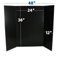 thumbnail image 2 of 36 x 48 Black Foam Project Board, Pack of 3, 2 of 4