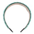 thumbnail image 1 of 1pc Imitation Crystal Hair Hand Knitting Beads Head Fashion Hair Band Hair Decoration for Female, 1 of 4