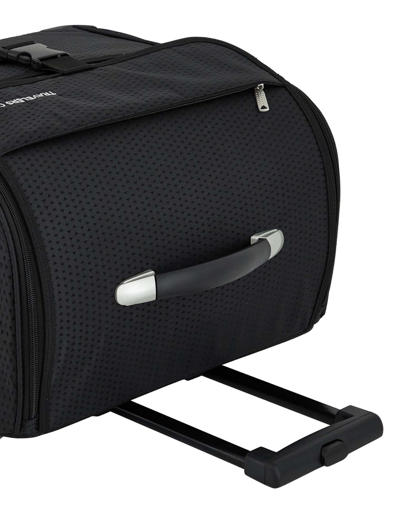 Travelers Club 17-inch Travel 4-Wheel Rolling Sewing Machine Bag, Black