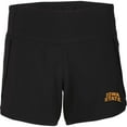 thumbnail image 2 of Women's Boxercraft Black Iowa State Cyclones Stretch Woven Lined Shorts, 2 of 3