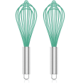 thumbnail image 1 of Batidor de silicona, paquete de 1/2/3 Batidores profesionales para cocinar sin rayar, batidor de acero inoxidable y silicona, batidor de goma de plástico para utensilios de cocina antiadherentes,, 1 of 7