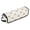 Ribbons Pattern, variant on Hair Tools Storage with Heat Resistant Mat- Black and White Pattern Printed Curling Iron Travel Bag/Flat Iron Case for Women