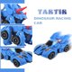 thumbnail image 3 of 2PC Transforming Dinosaur Toys Dinosaur Car Toy Pull Back Dino Race Car Birthday Holiday Toy Gifts For Boys And Girls, 3 of 7