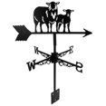 thumbnail image 1 of Miangastore Wind Direction Indicator for Garden Patio Yard Ornament Roof Mount Weather Vane Wind Direction Tool, 1 of 9