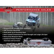 RUGGED Performance Axle for 2020 Arctic Cat Alterra TRV 500 Rear Left,Rear Right