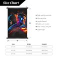 thumbnail image 7 of Poster Plastic Shaft Wall Hanging Banner Painting Canvas Artwork Wall Art Scroll Hanger Decor For Home Office 16"X24", 7 of 7