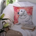 thumbnail image 3 of Carolines Treasures BB9762PW1414 Maremma Sheepdog Love Fabric Decorative Pillow  14Hx14W multicolor, 3 of 4