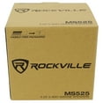 thumbnail image 7 of Pair Rockville MS525B 5.25" 400 Watt Waterproof Marine Boat Speakers 2-Way Black, 7 of 7
