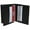 Black, variant on RFID Security Block Safe Leather Credit Card ID Business Card Center Flap Wallet RFID 74 (C)