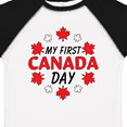 thumbnail image 4 of Inktastic My First Canada Day with Red and White Maple Leaves Boys or Girls Toddler T-Shirt, 4 of 5