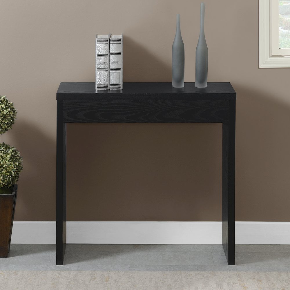 Convenience Concepts Northfield Entryway Hall Table, Black