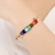 thumbnail image 3 of Pulsera de meditación de yoga de 7 chakras, pulsera ajustable de curación con cuentas de piedra de cristal de 6 mm, regalos para mujeres y niñas, plata, 3 of 3