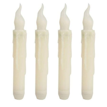 

YFVVCZC Clearance LED light Tear Drop Candle Light (Manual Switch) - Warm White -4-Pack