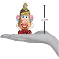 thumbnail image 4 of Old World Christmas Mrs. Potato Head - 1 Glass Tree Ornament 4.0 Inch, Glass - Ornament Retro Toy 44201, 4 of 7