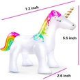 thumbnail image 5 of Aspersor de unicornio inflable gigante, juguetes acuáticos de unicornio para patio de verano y juegos al aire libre, favorito de la fiesta de verano para niños y adultos, verano, 5 of 5
