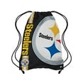 thumbnail image 2 of Pittsburgh Steelers Grand Sac à Cordon avec Grand Logo, 2 of 4