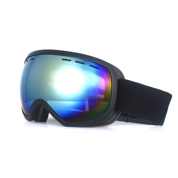 Ski Goggles,Snow Snowboard Goggles Men Women Snowmobile Skiing Skating,Skiing Snowboard Anti Fog UV Protection (Black border color film)