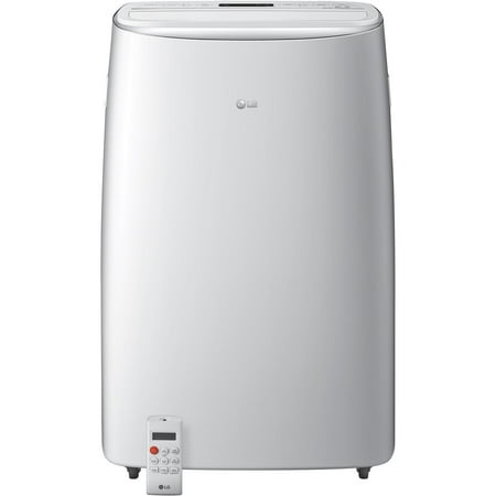LG 115V 14000 Btu Dual Inverter Portable Air Conditioner in White for Rooms up to 500 Sq. ft.