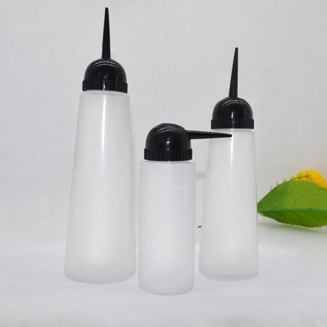 OUNONA 5 Pcs Bouteilles d'Application pour Cheveux avec Style Simple et Buse Oblique pour Usage Domestique