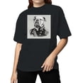 thumbnail image 2 of Noble Bulldog Officer Portrait Women's T-shirt, 2 of 3