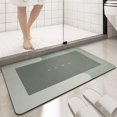 thumbnail image 3 of Alfombra de baño absorbente, alfombras de baño de secado rápido, alfombra de piso de sala de estar súper absorbente, parte inferior de goma antideslizante, alfombras de baño fáciles de limpiar, felpud, 3 of 5