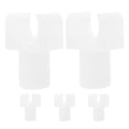 Haust 5Pcs Wheelchair Seat Rail Guide Replacement Wheelchairs Supports